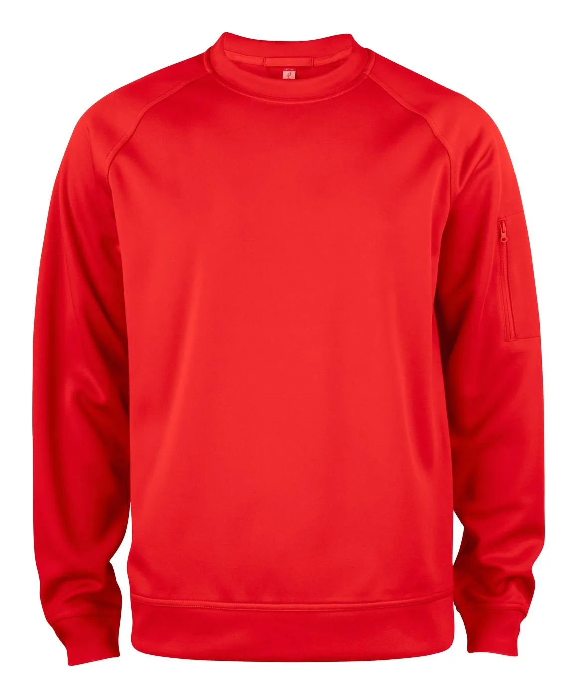 Heren Sweater Clique Basic Active 021010 in Heren Sweater Clique Basic Rood