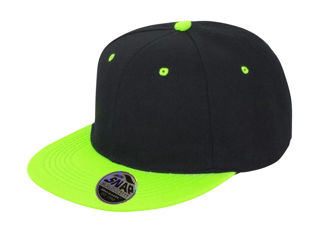 Bronx Original Flat Peak Snap Back Cap RC082X productfoto