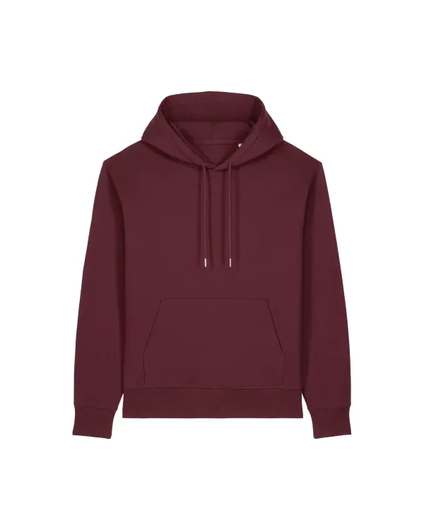 Heren Hooded Sweater Stanley Stella Gamechanger STSU257 in Heren Hooded Sweater Stanley Stella Gamechanger STSU257 - Burgundy - C244