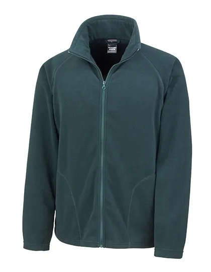 Heren Fleece Vest Result Micron R114X in Heren Fleece Vest Result Micron R114X Forrest Green
