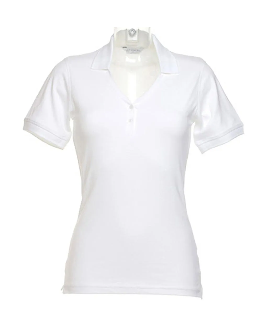 Dames Poloshirt Kustom Kit Sophia V-Neck KK732 productfoto