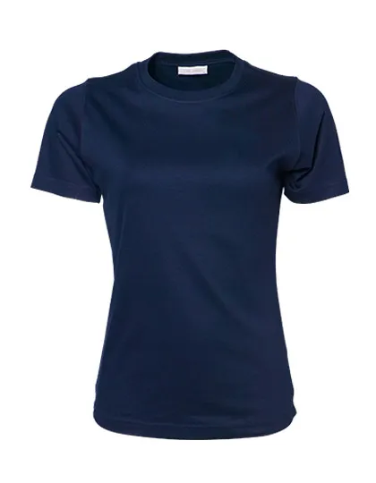 Dames T-shirt Tee Jays Interlock 580 in Dames T-shirt Tee Jays Interlock 580 - Navy
