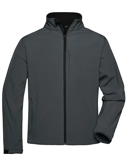 Heren Softshell Jas Daiber JN135 in Heren Softshell Jas Daiber JN135 Carbon