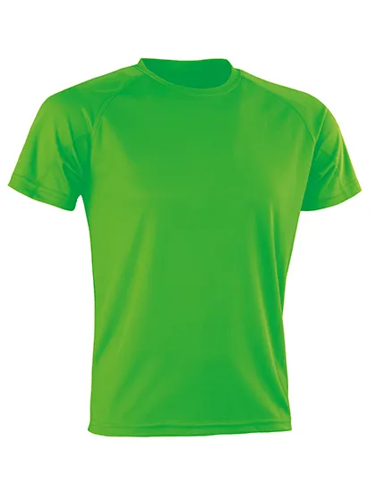 Heren Sportshirt Aircool Spiro S287X in Heren Sportshirt Aircool Spiro S287X Fluo Green