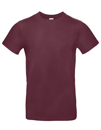 T-shirt B&C E190 TU03T in T-shirt B&C E190 TU03T - Burgundy