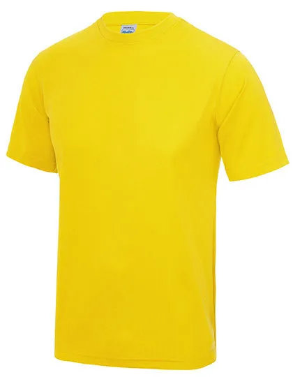 Heren Sportshirt AWDis JC001 in Heren Sportshirt AWDis JC001 Sun Yellow