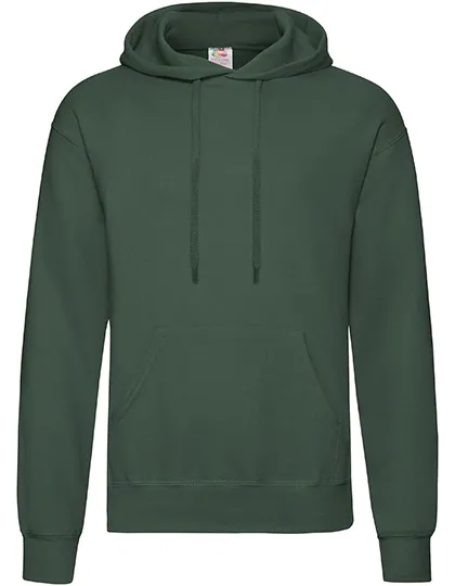 Heren Hoodie Classic Fruit of the Loom 62-208-0 in Heren Hoodie Classic Fruit of the Loom 62-208-0 bottle green
