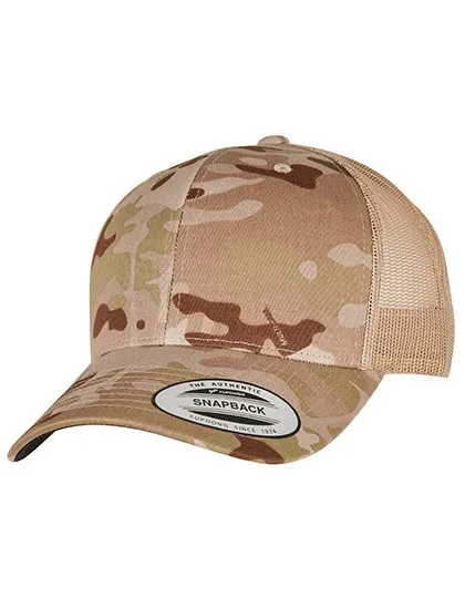 Truckers Cap Flexfit Retro 6606MC productfoto