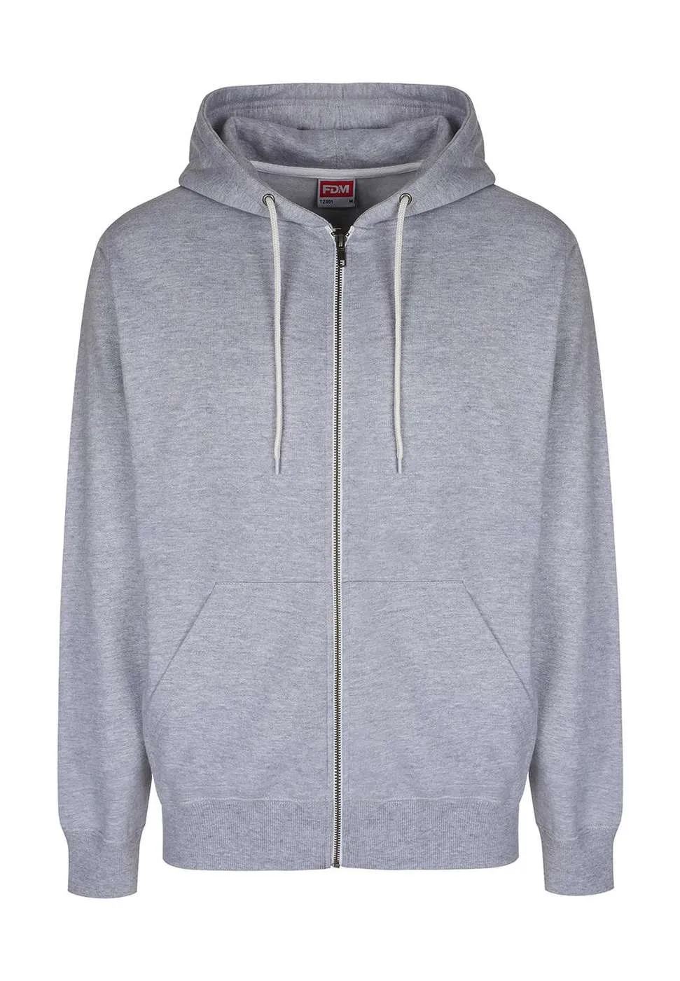 Hooded Trui met Rits FDM Team TZ001 productfoto