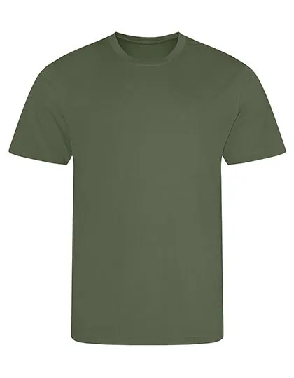 Heren Sportshirt AWDis JC001 in Heren Sportshirt AWDis JC001 Earthy Green