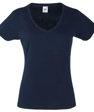 Dames T-shirts V hals Fruit of the loom 61-398-0 productfoto