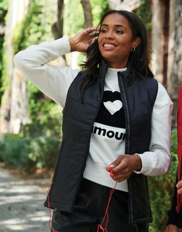Fleece Bodywarmer B&C Traveller + productfoto
