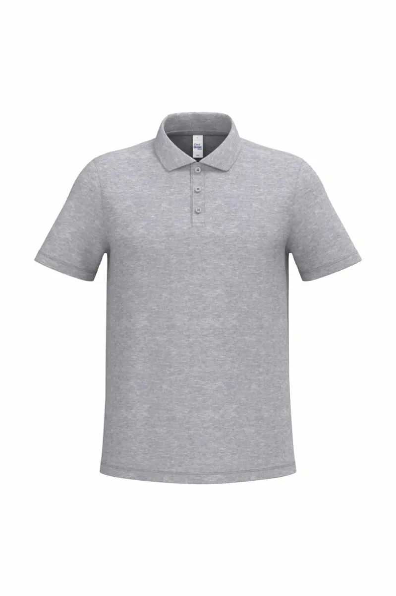 Goedkope Heren Polo iDeal Basic Brand in Oxford Grey