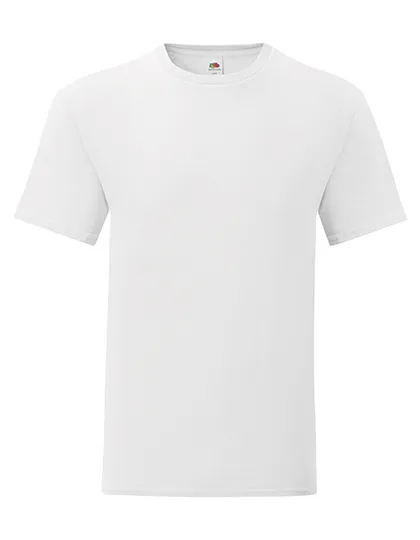 Heren T-shirt Fruit of the loom 61-430-0 in Heren T-shirt Fruit of the loom 61-430-0 - White