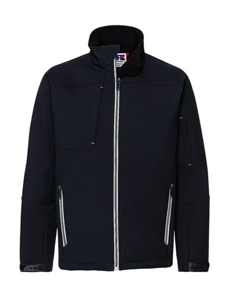 Heren Softshell Jas Russell Bionic R-410M-0 productfoto