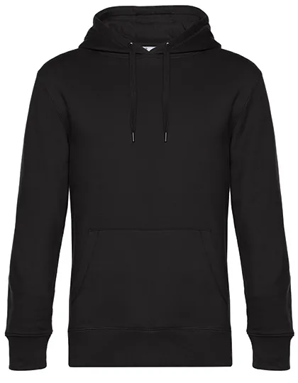 Heren Hooded Sweater B&C KING WU02K in Heren Hoodie B&C KING WU02K Black Pure