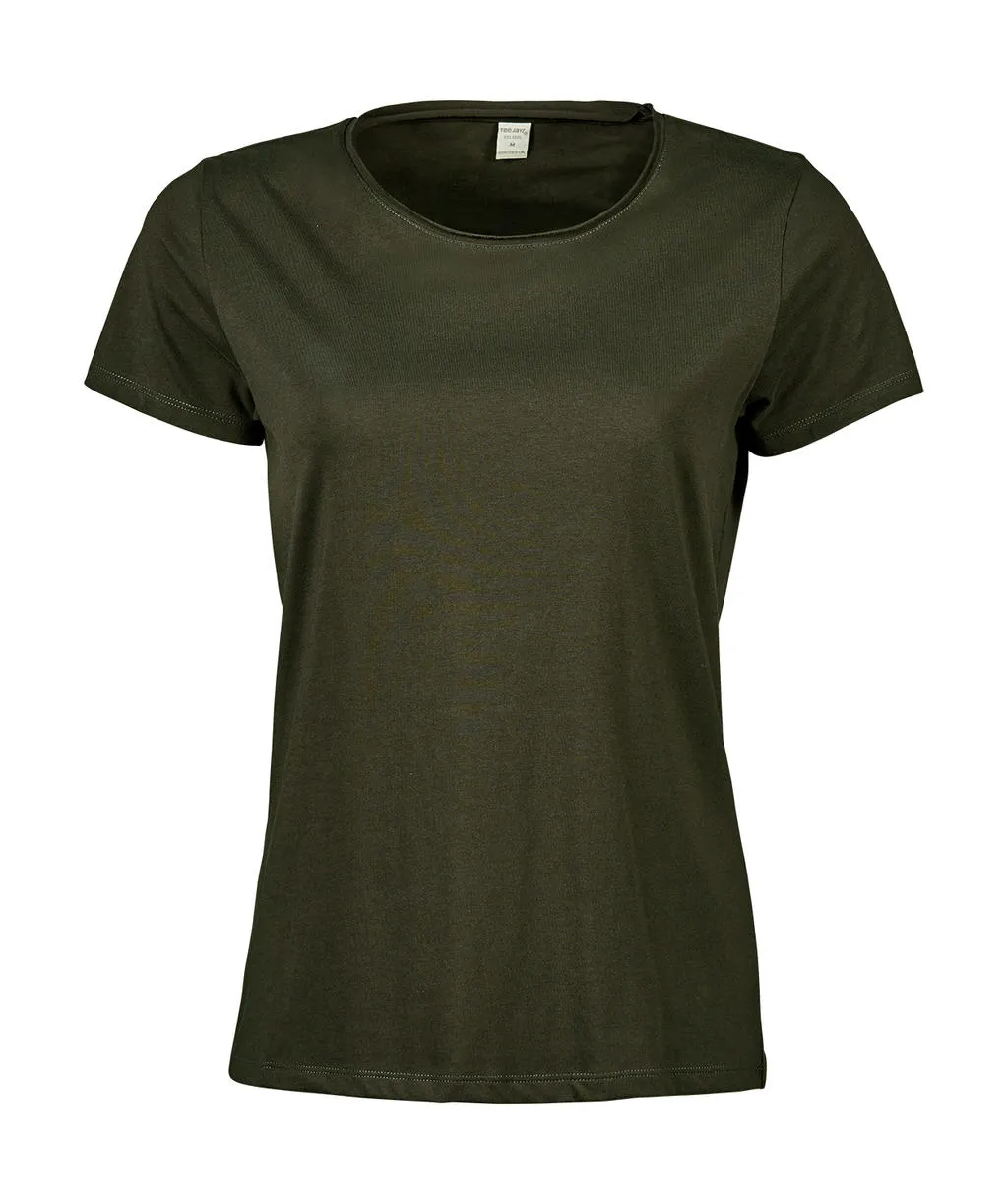 Dames T-shirt Tee Jays 5061 Raw Edge productfoto