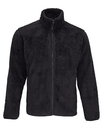 Heren Fleecevest Sol's Finch 04022 in Heren Fleecevest Sols Finch 04022 carbon grey