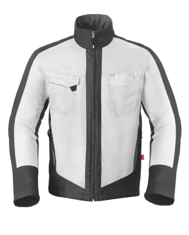Havep Werkjas Attitude 50172 in Havep Werkjas Attitude 50172 wit-charcoal grijs