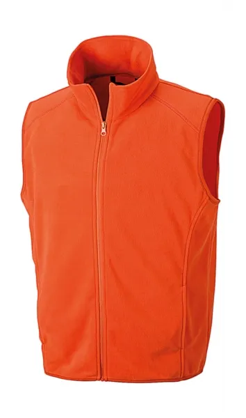 Fleece Bodywarmer Micro Result R116XF in Fleece Bodywarmer Micro Result R116XF Oranje