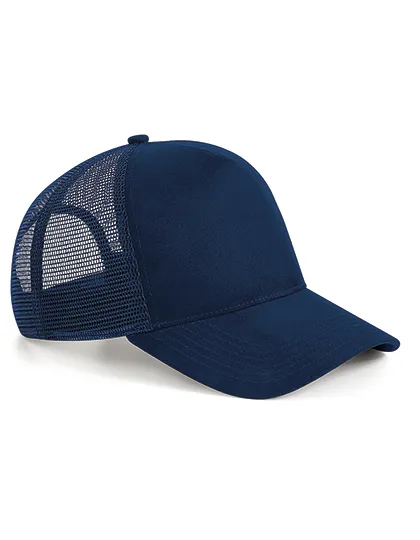 Snapback cap Suede Trucker Beechfield B643 in Snapback cap Suede Trucker Beechfield B643 French Navy