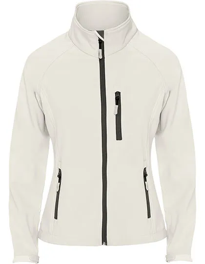 Dames Softshell Jas Antartida Roly SS6433 in Dames Softshell Jas Antartida Roly SS6433 pearl white