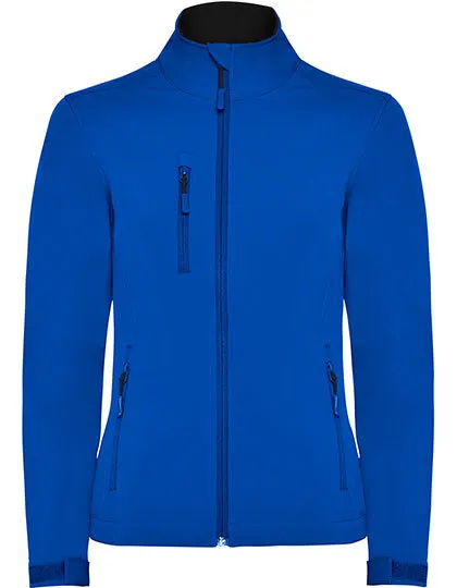 Dames Softshell Jas Nebraska Roly SS6437 in Royal Blue