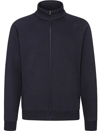 Heren Sweat jacket Fruit of the Loom 62-228-0 in Heren Sweat jacket Fruit of the Loom 62-228-0 Deep Navy