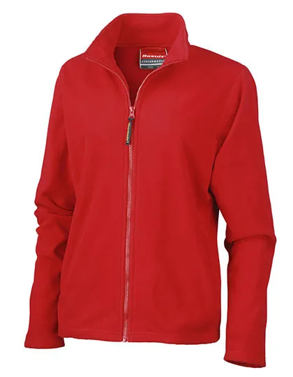 Dames Fleece vest Result R115F in Dames Fleece vest Result R115F Cardinal Red