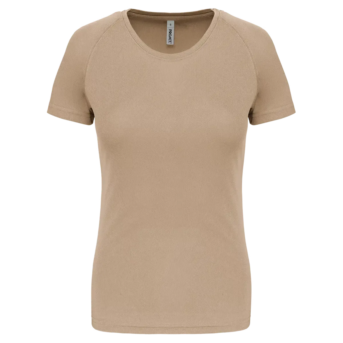 Dames Sportshirt Proact PA439 in Dames Sportshirt Proact PA439 - Sand