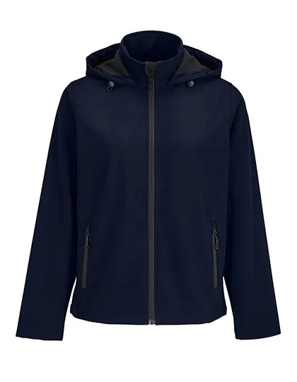 Dames Softshell Jas Sols Race 04448 in Dames Softshell Jas Sols Race 04448 French Navy