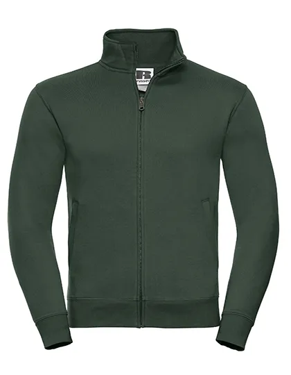 Heren Sweat Jacket Russell R-267M-0 in Heren Sweat Jacket Russell R-267M-0 Bottle Green
