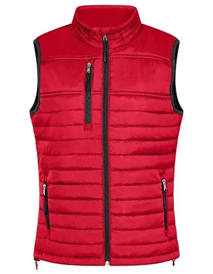 Dames Hoodie Bodywarmer HRM 1302 in Dames Hoodie Bodywarmer HRM 1302 Rood