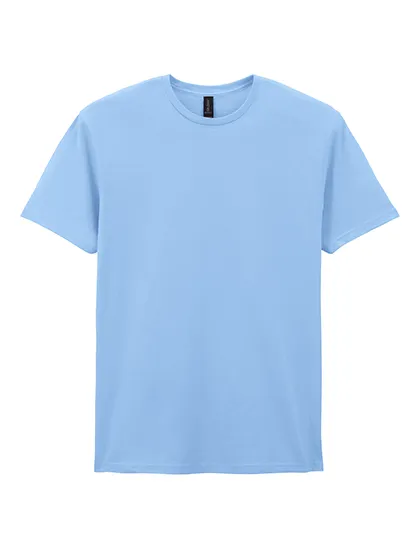 T-shirts unisex Gildan Ring Spun 64000 in T-shirts unisex Gildan Ring Spun 64000 - Light Blue