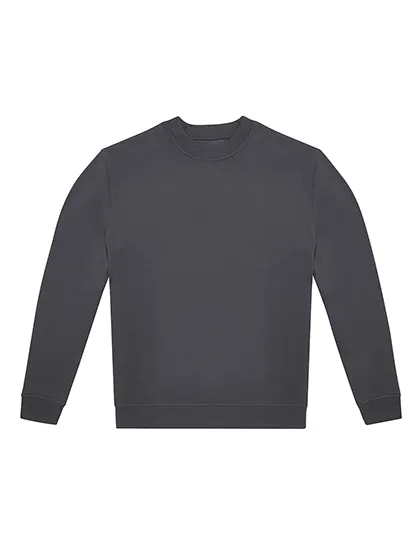Heren Sweater B&C ID.222 Crew WG007 in Heren Sweater B&C ID.222 Crew WG007 Dark Grey