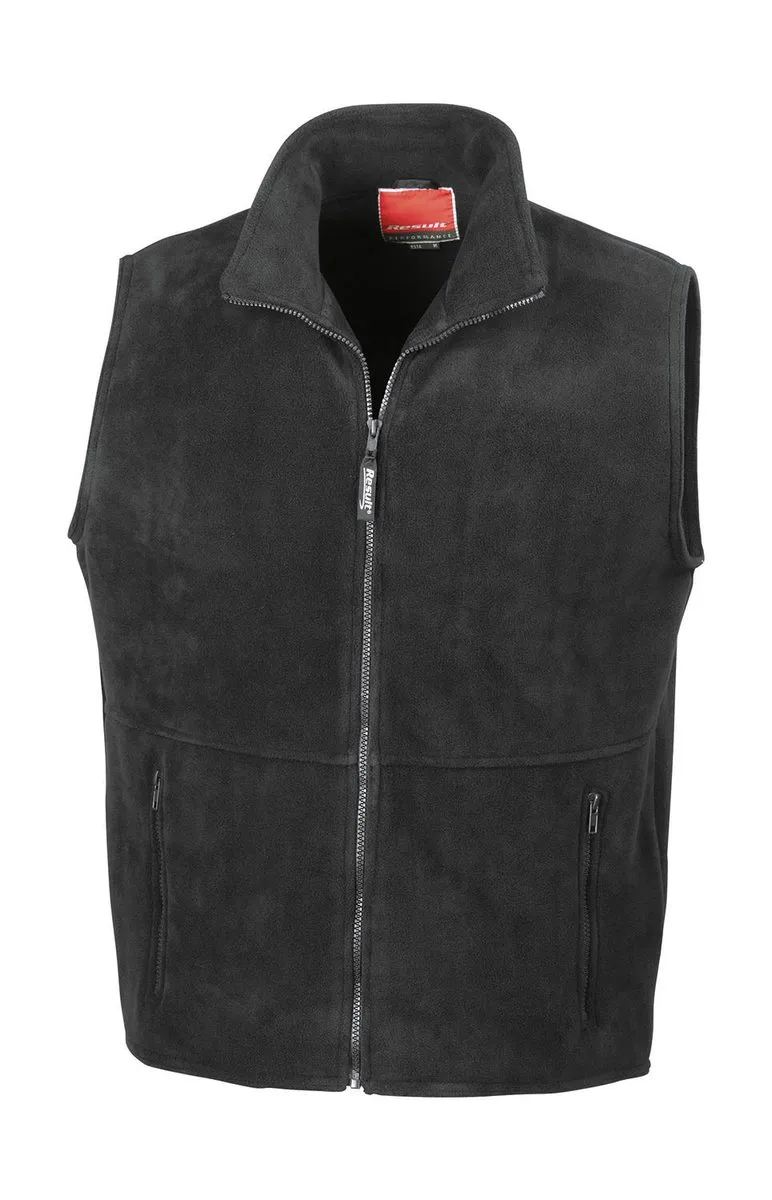Fleece Bodywarmer Result R037X productfoto