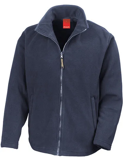 Heren Fleece vest Micro Result R115M in Heren Fleece vest Micro Result R115M Navy