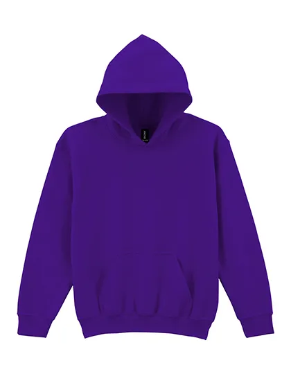 Kinder Hoodie Gildan Blend 18500B in Blend Youth Hooded Sweatshirt Purple