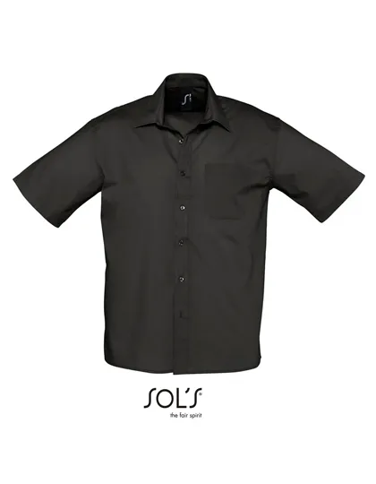 Overhemd korte mouw Popline Sol's 16050 productfoto