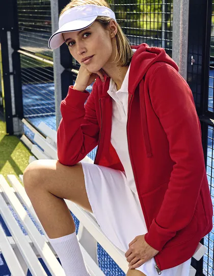 Dames Hoodie met Rits Russell Authentic R-266F-0