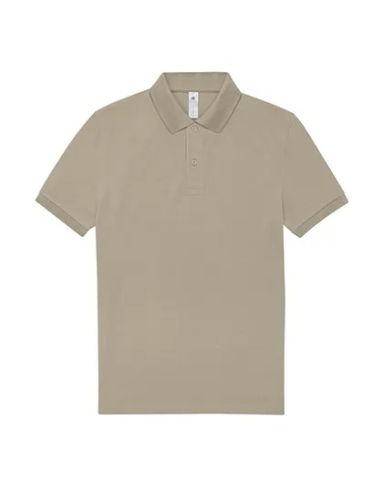 Heren Polo B&C PU424 in Heren Polo B&C PU424 Mastic