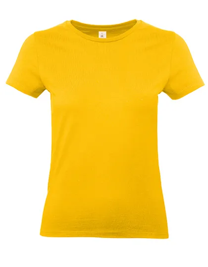 Dames T-shirt B&C E190 TW04T in Dames T-shirt B&C E190 TW04T - Gold