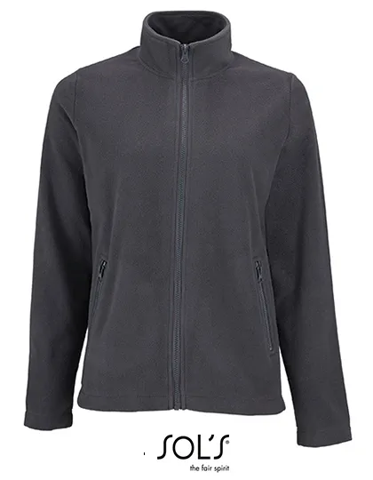 Dames Fleece Jas Sols Norman 02094 in Dames Fleece Jas Sols Norman 02094 Charcoal