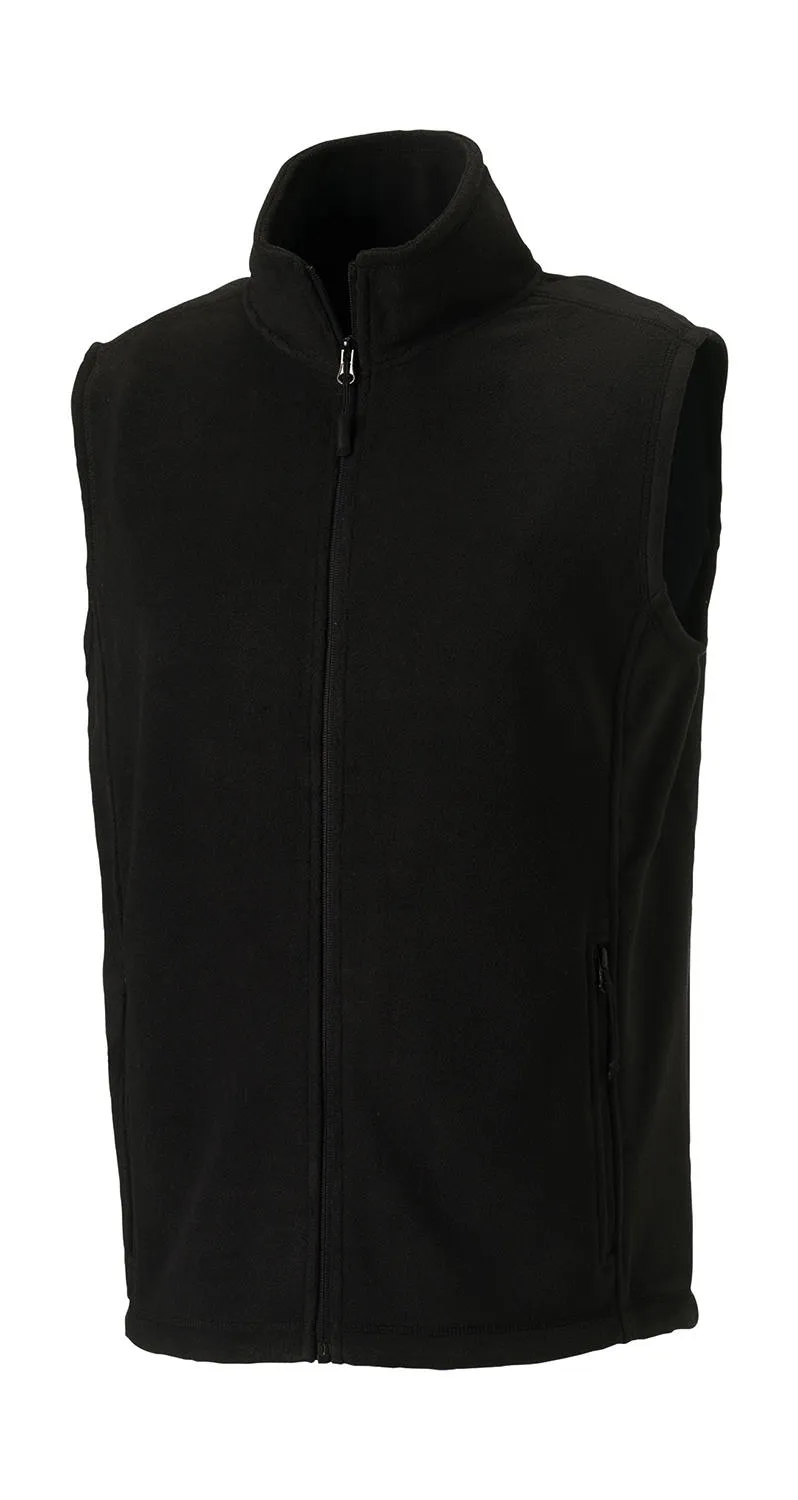 Heren Fleece Bodywarmer Russell R-872M-0 productfoto