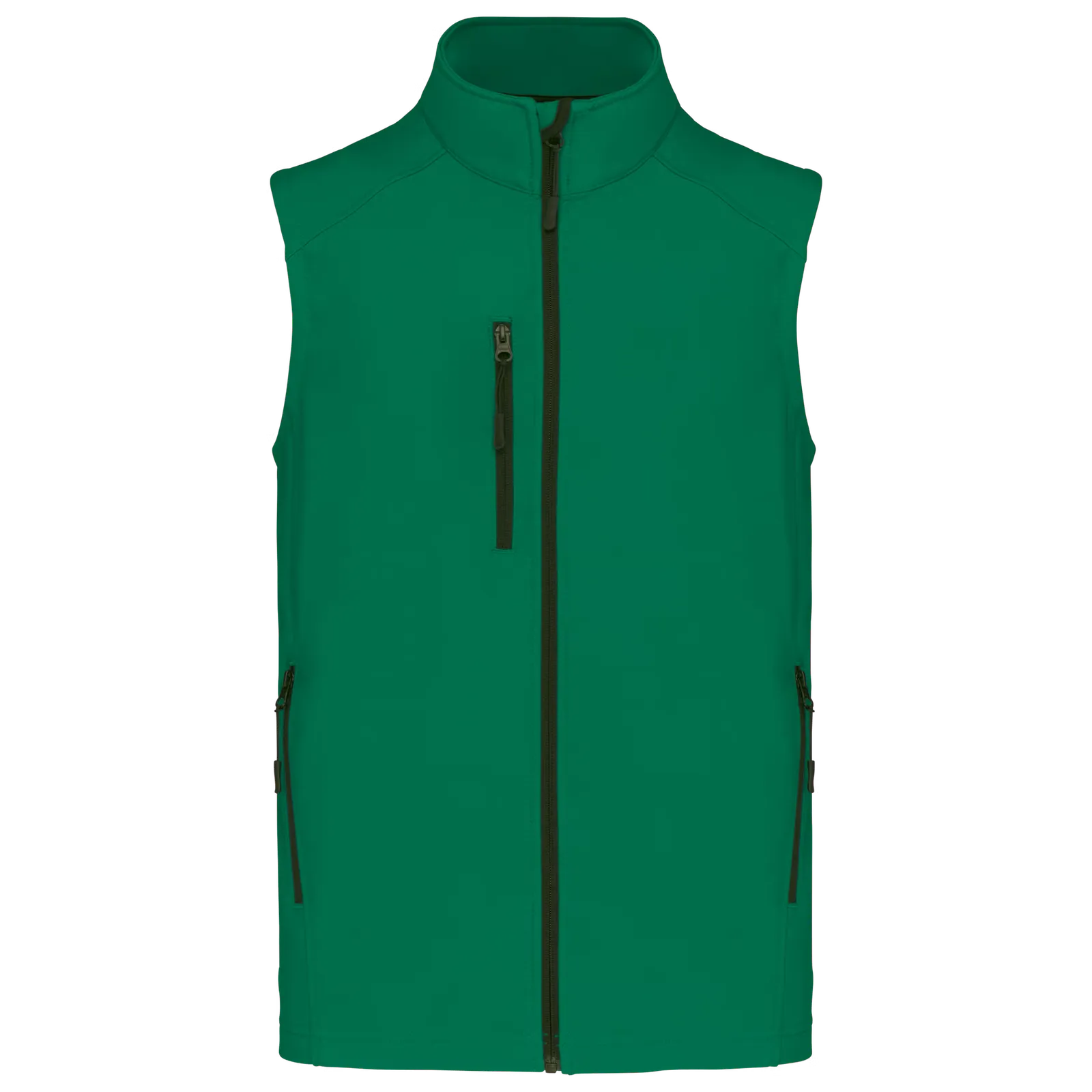 Heren Softshell Bodywarmers Kariban K403 in Heren Softshell Bodywarmers Kariban K403 KELLY GREEN