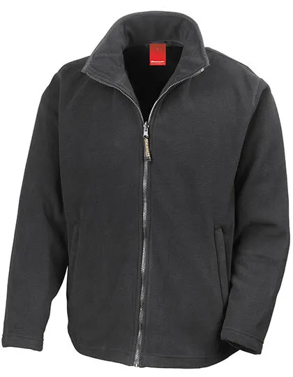 Heren Fleece vest Micro Result R115M in Heren Fleece vest Micro Result R115M Black