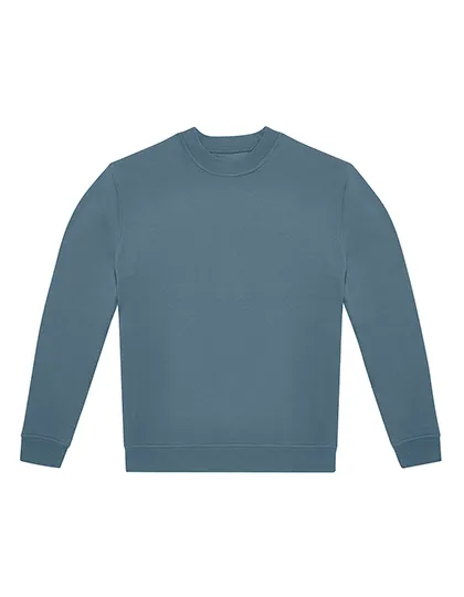 Heren Sweater B&C ID.332 Crew WG004 in Heren Sweater B&C ID.332 Crew WG004 Nordic Blue