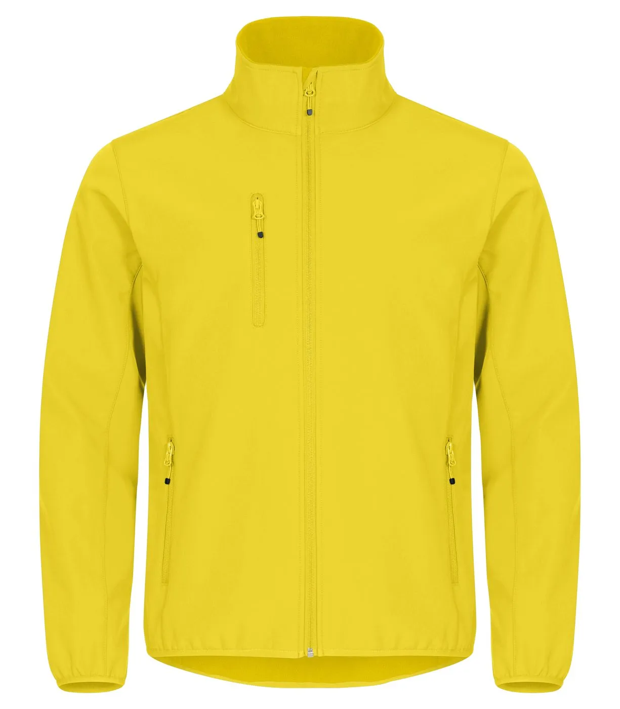 Heren Softshell Jas Clique Classic 0200910 in Heren Softshell Jas Clique Classic 0200910 lemon