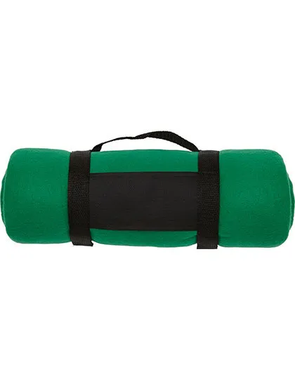 Fleecedeken L-merch Winchester NT1761 in Fleecedeken L-merch Winchester NT1761 Dark Green