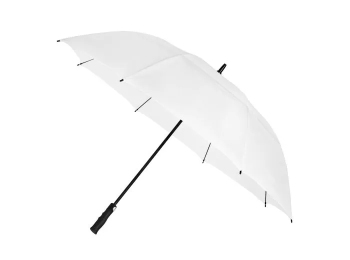 Golf Paraplu GP-51 130 cm in Golf Paraplu GP-51 130 cm Wit